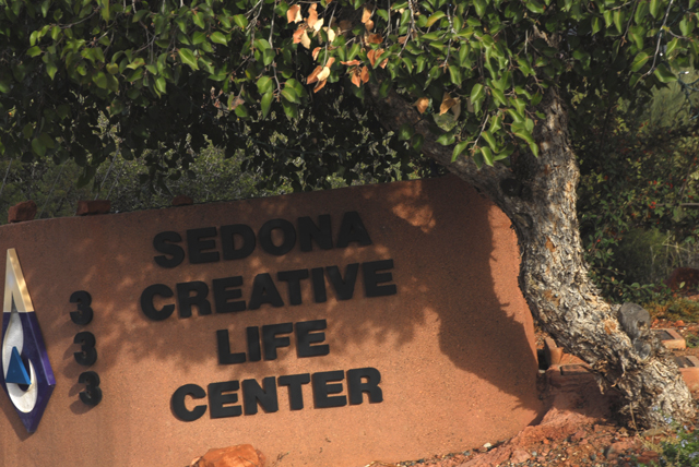 Sedona Creative Life Center Entrance