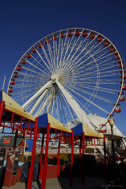 The Big Ferris Wheel at Chicago’s Navy Pier