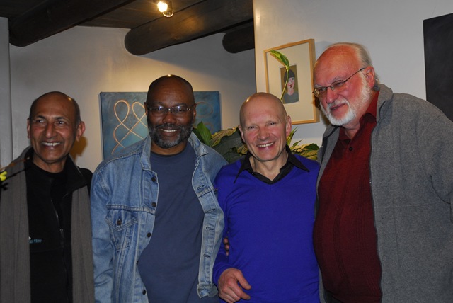 Four Amigos -- Krishna Madappa (L), me, Konstantin Korotkov, and Clayton Nolte